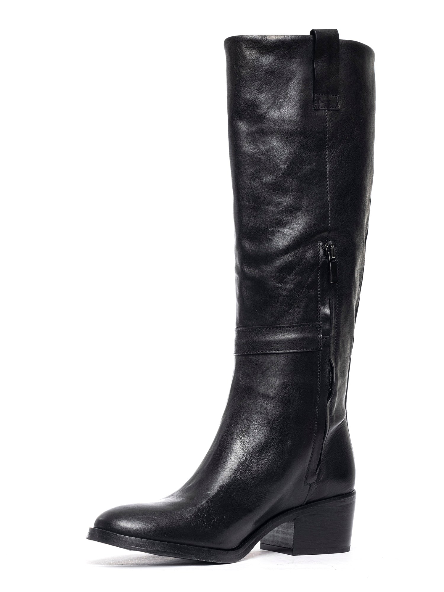 Stivali in vitello nero 2807