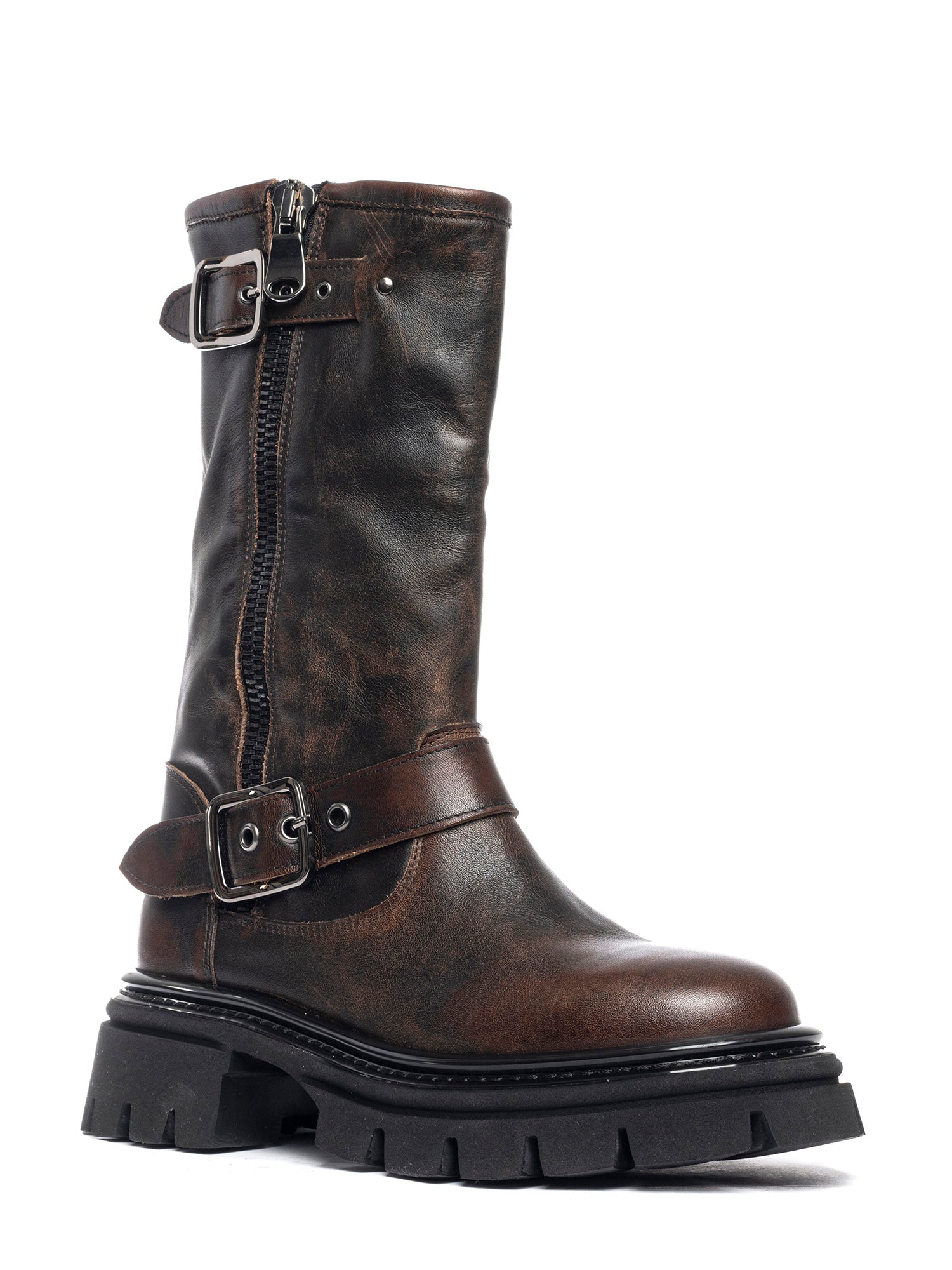 Biker in vitello asport mango 2816
