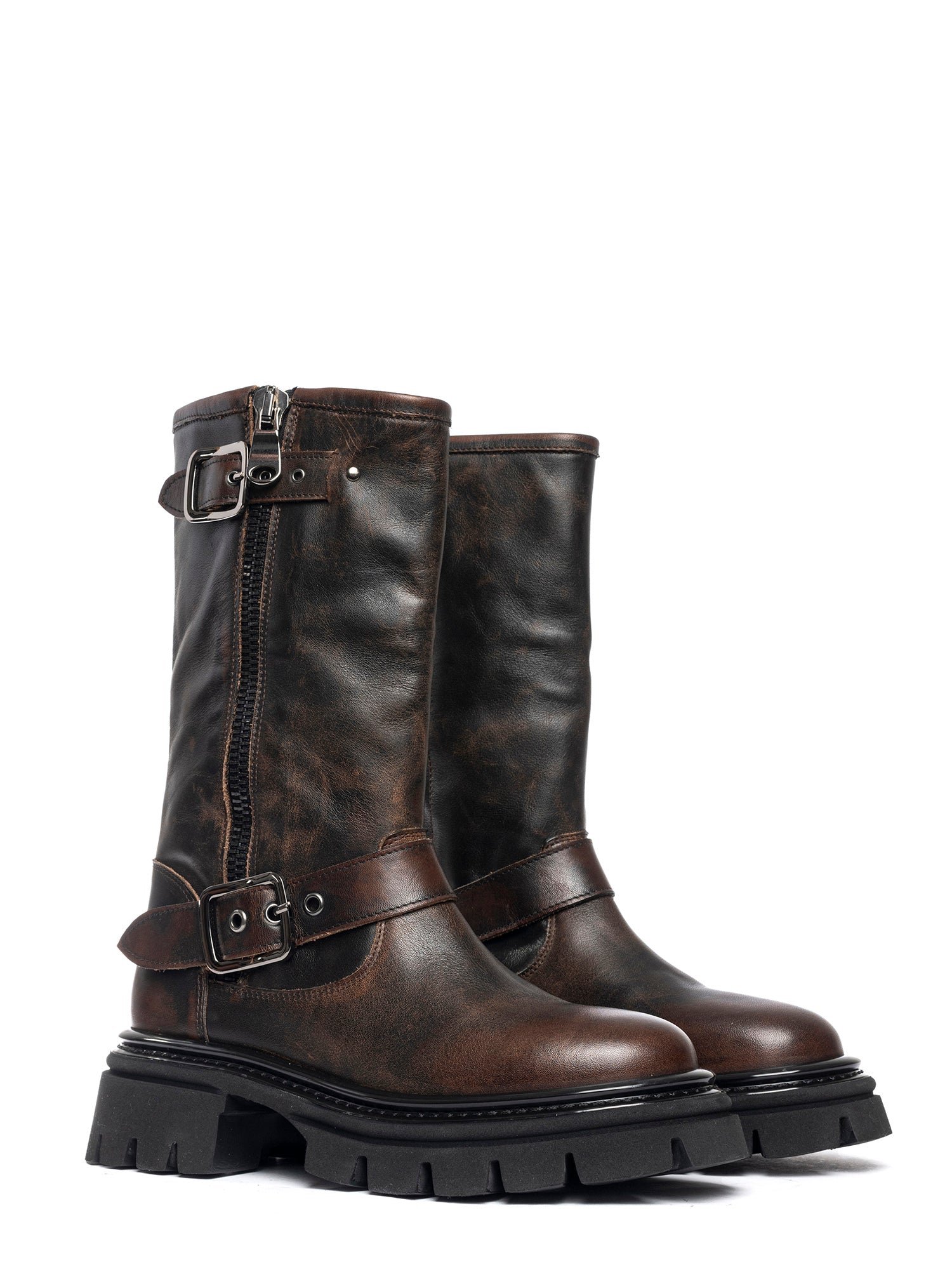 Biker in vitello asport mango 2816