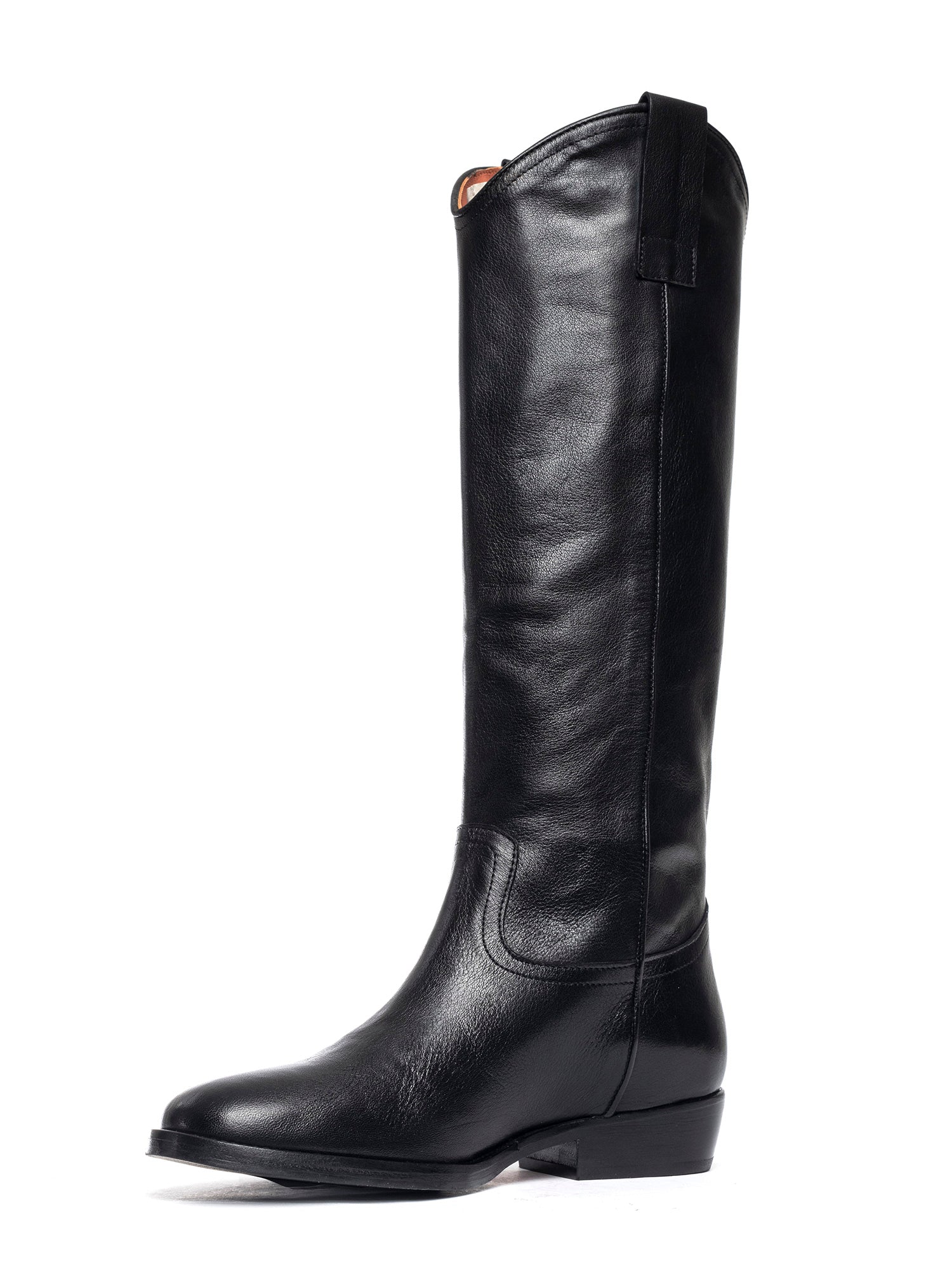 Stivali in vitello nero 2817