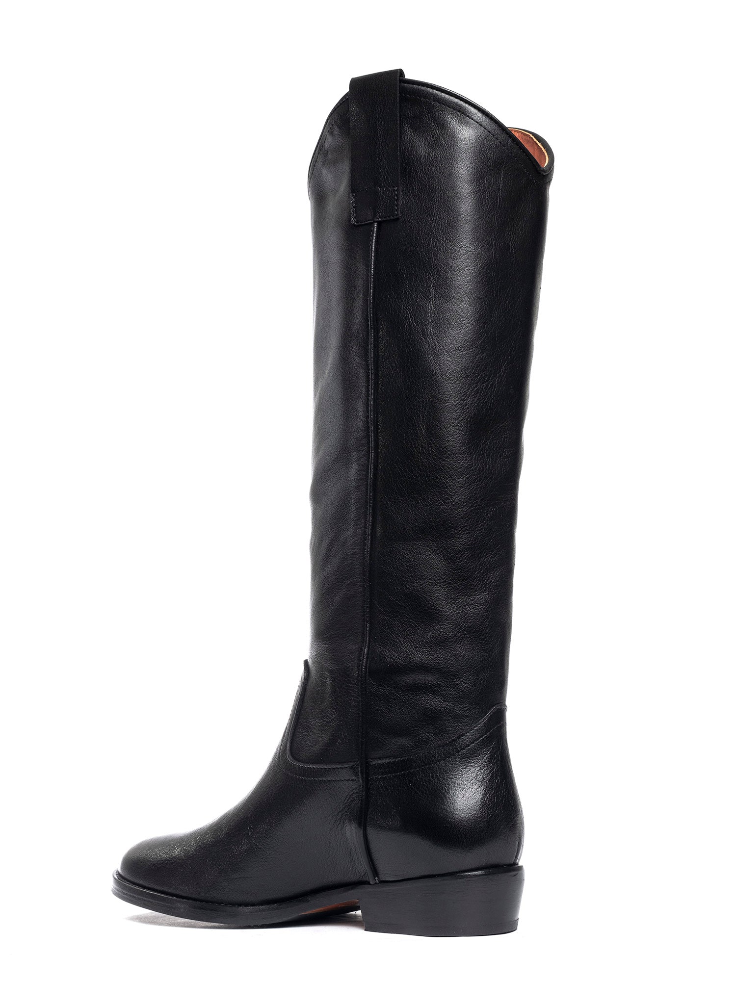 Stivali in vitello nero 2817