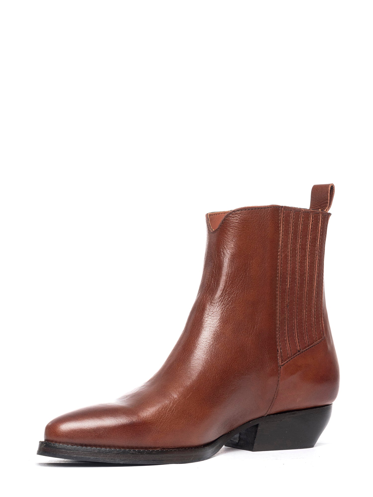 Tronchetti texani beatles in vitello rovere 2847