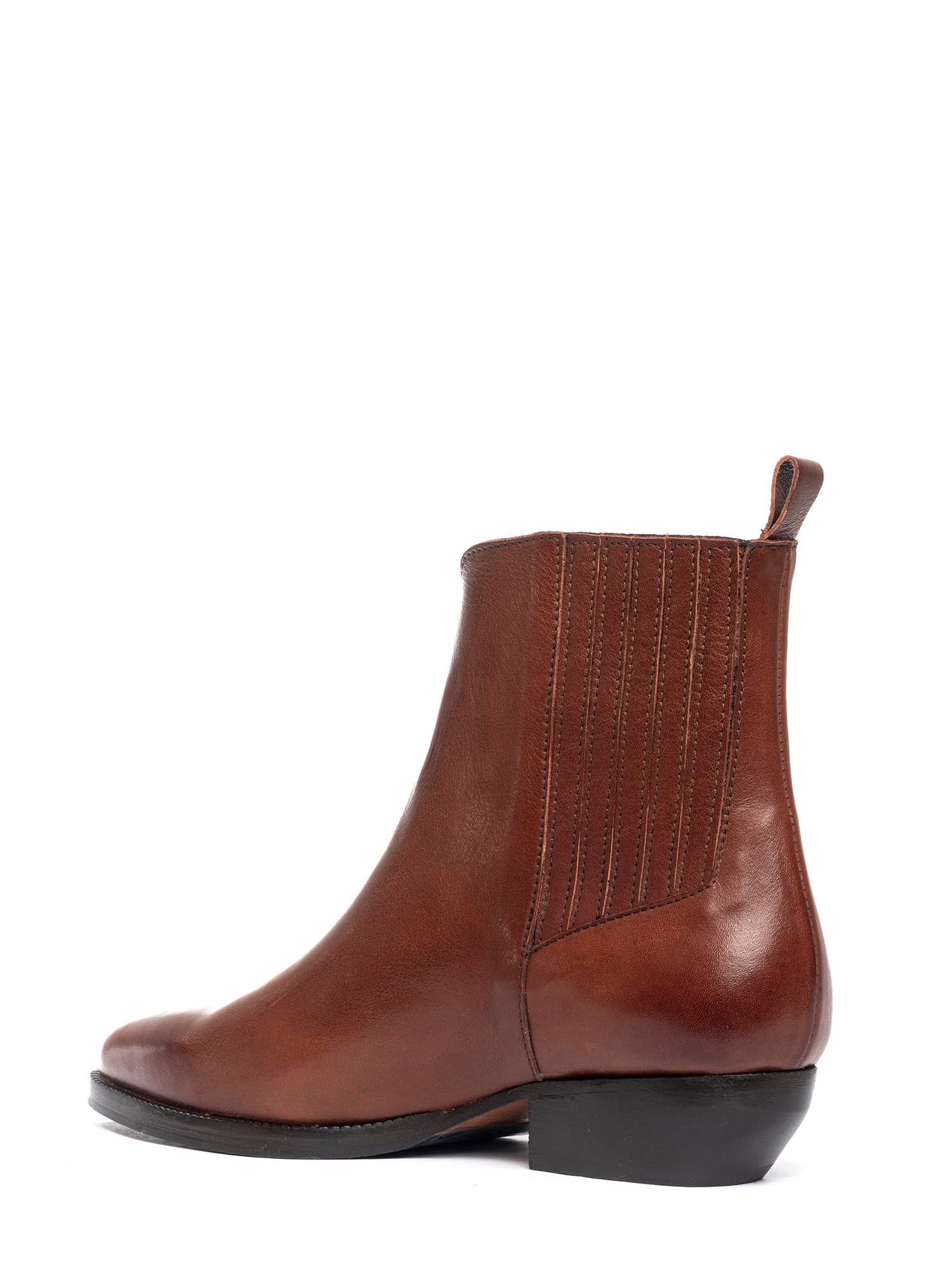 Tronchetti texani beatles in vitello rovere 2847