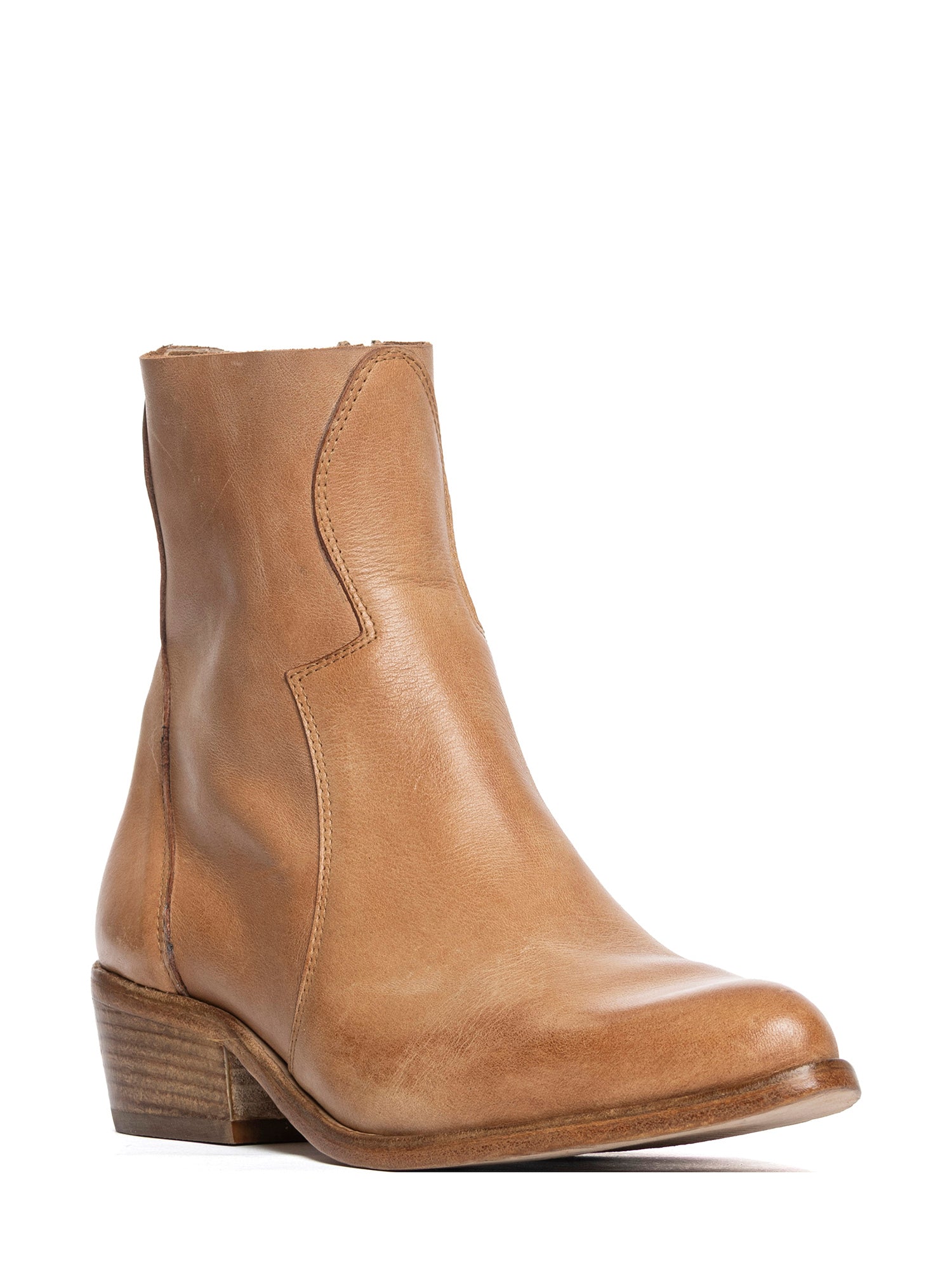 Tronchetti texani in vitello cuoio 2917