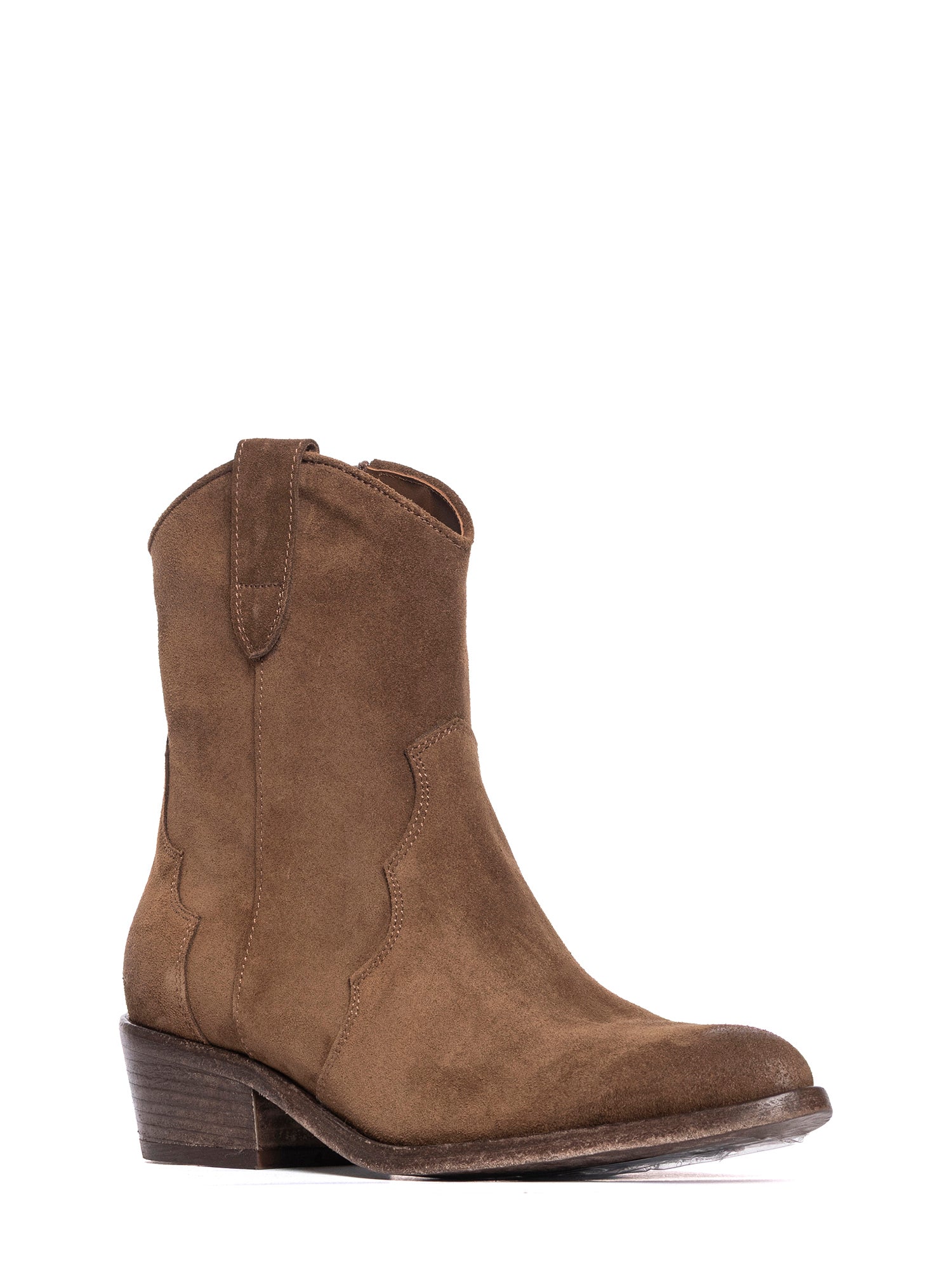 Tronchetti texani in camoscio antilope 2919