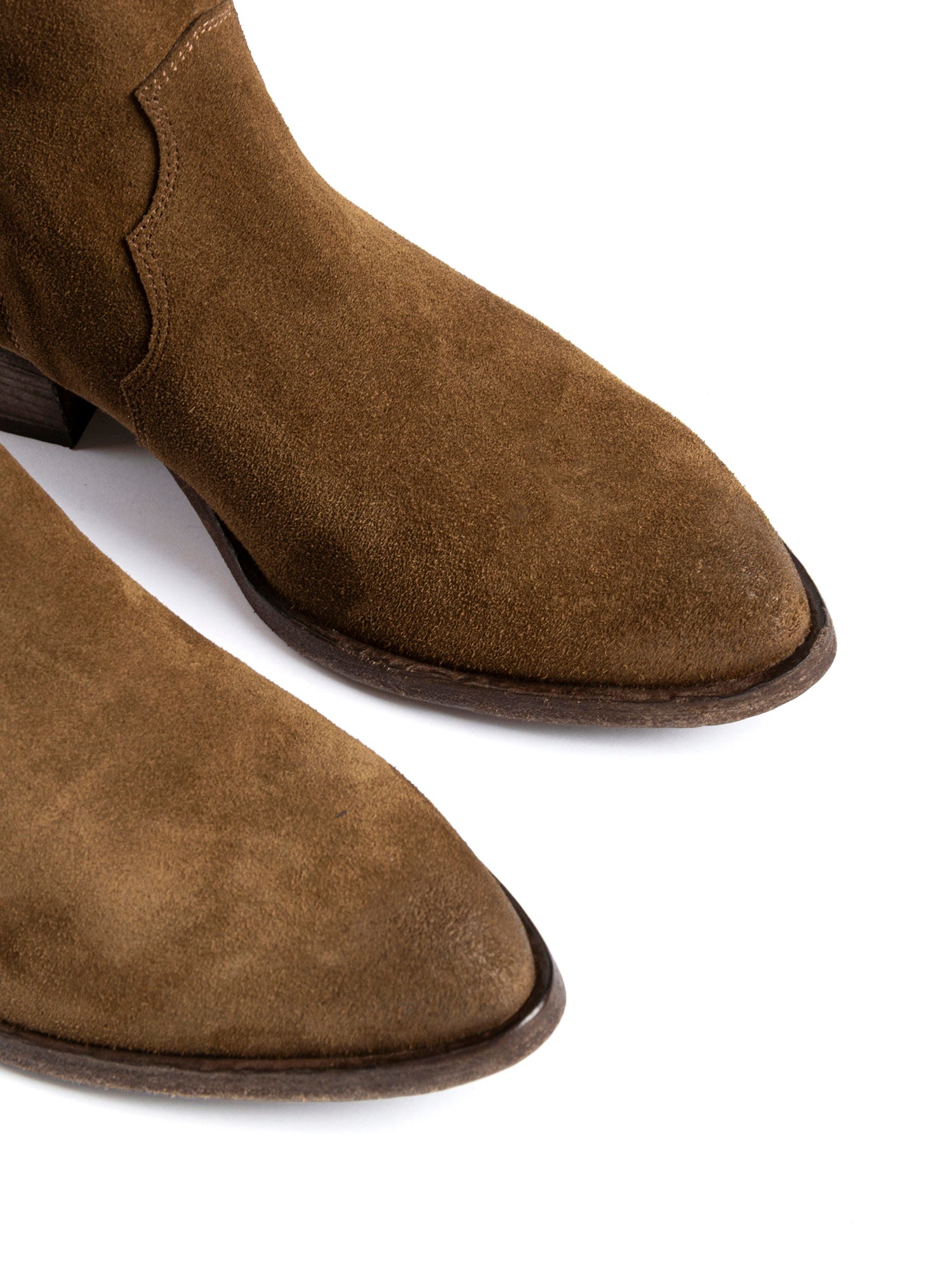 Tronchetti texani in camoscio antilope 2919