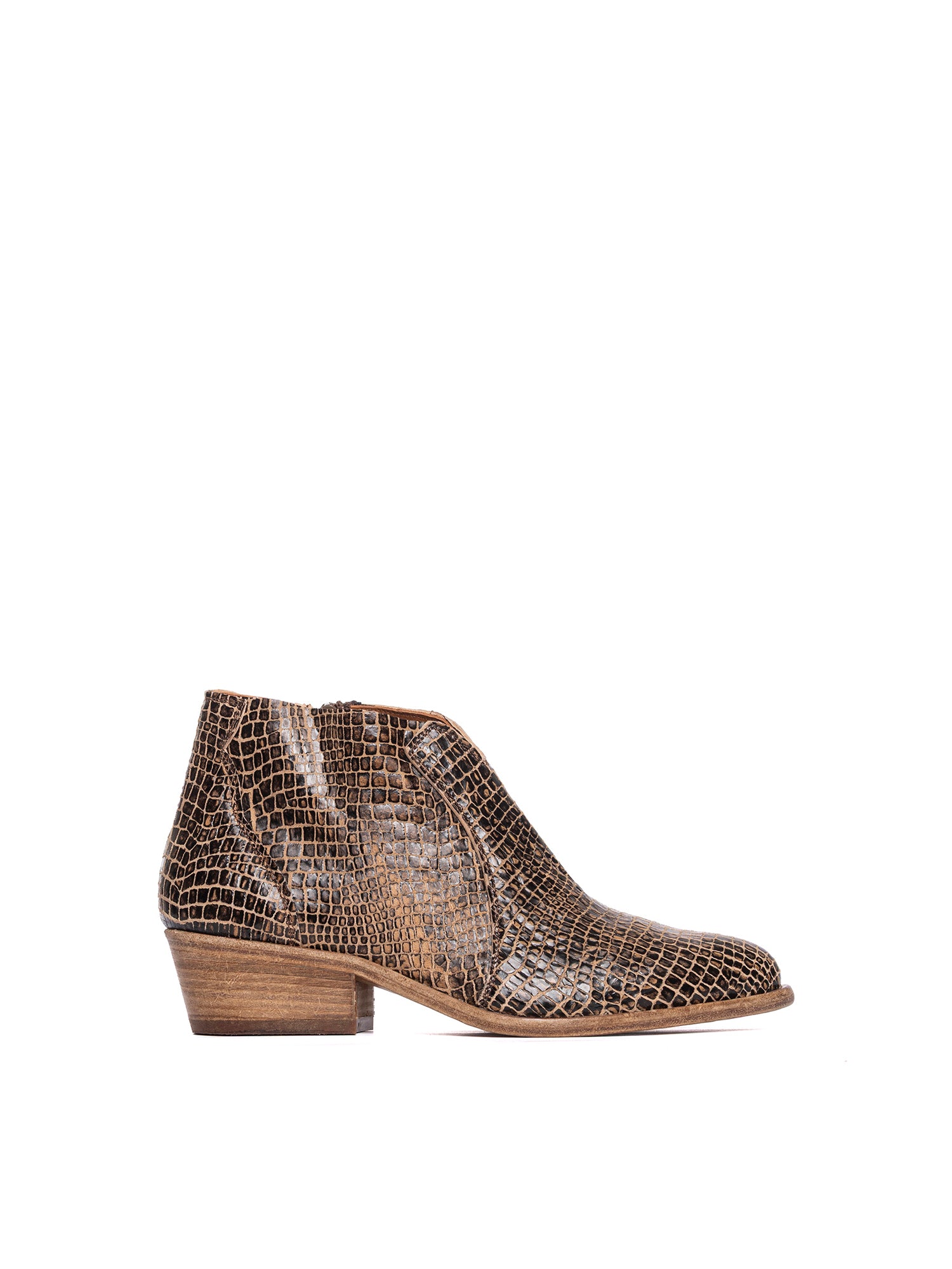 Tronchetti texani in vitello snake 2923