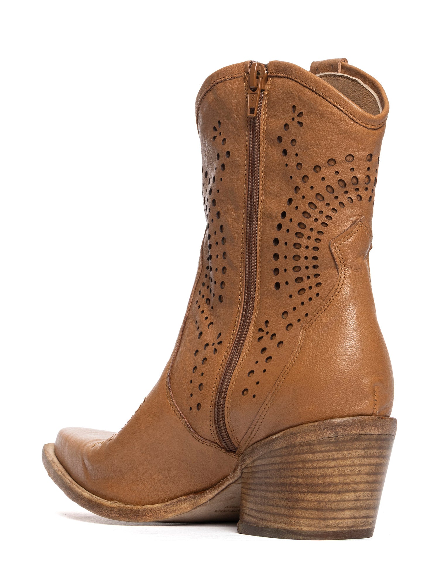 Tronchetti texani in vitello cuoio 2933