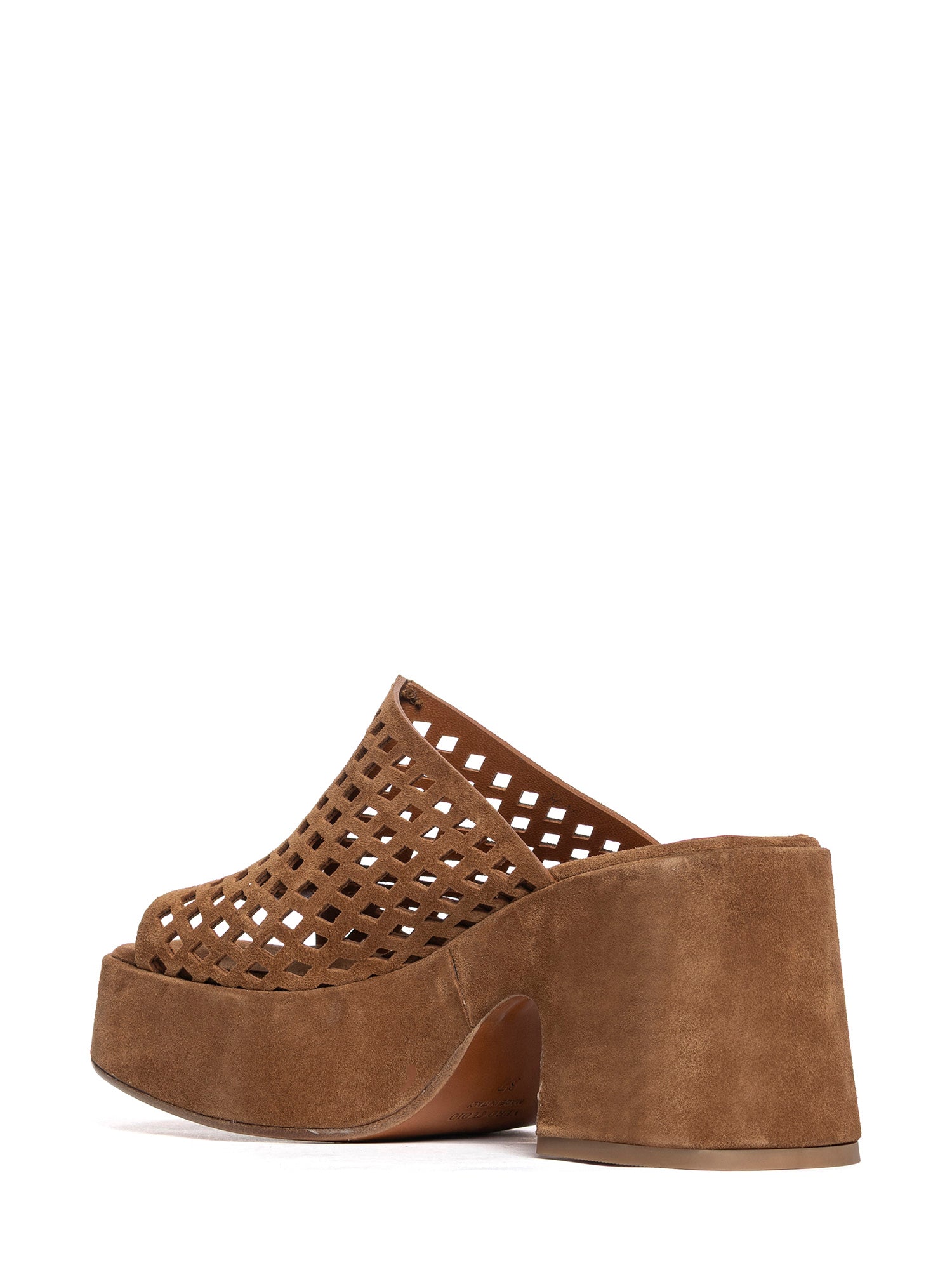 Zeppe in camoscio whiskey 2944