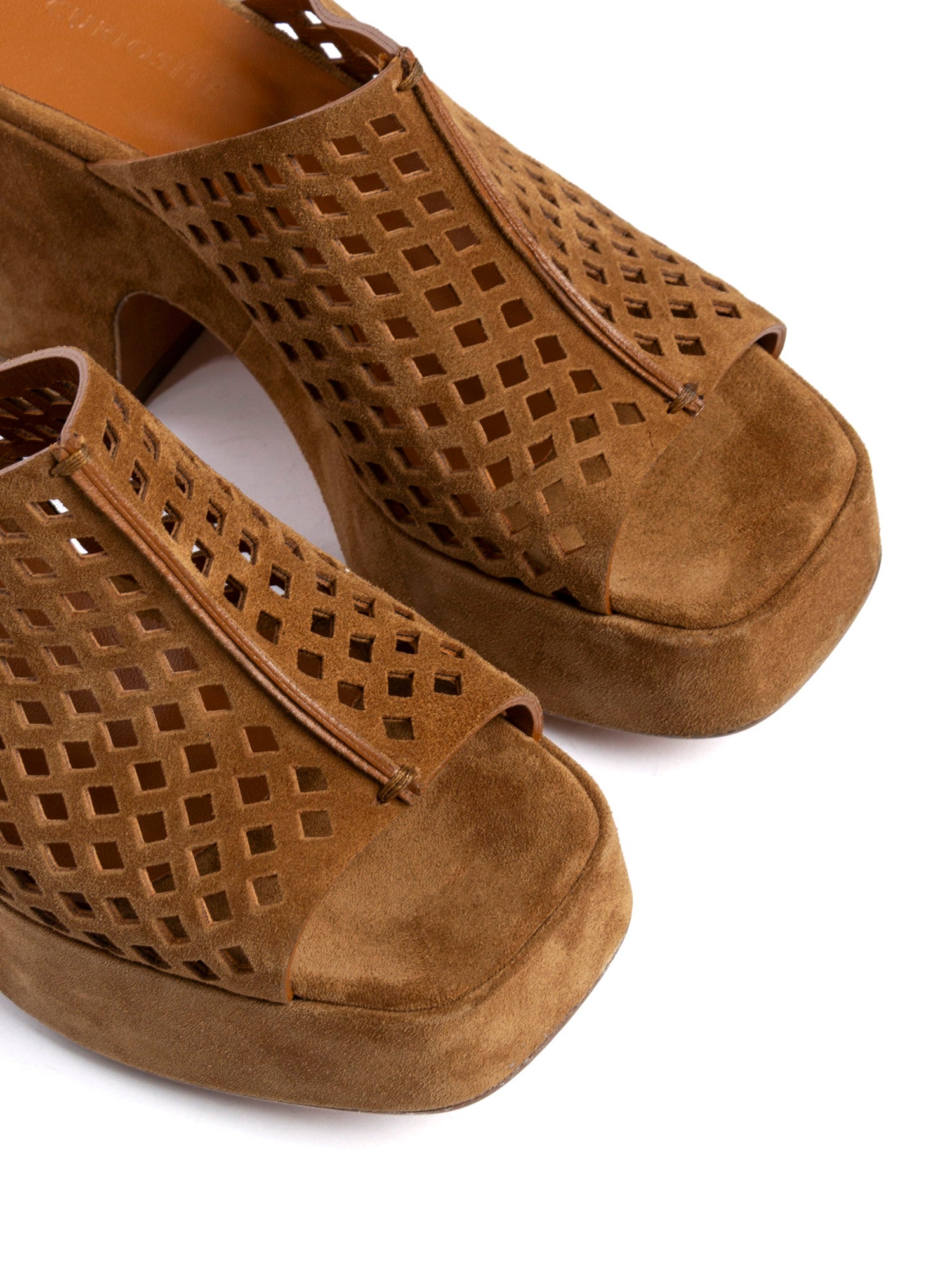 Zeppe in camoscio whiskey 2944
