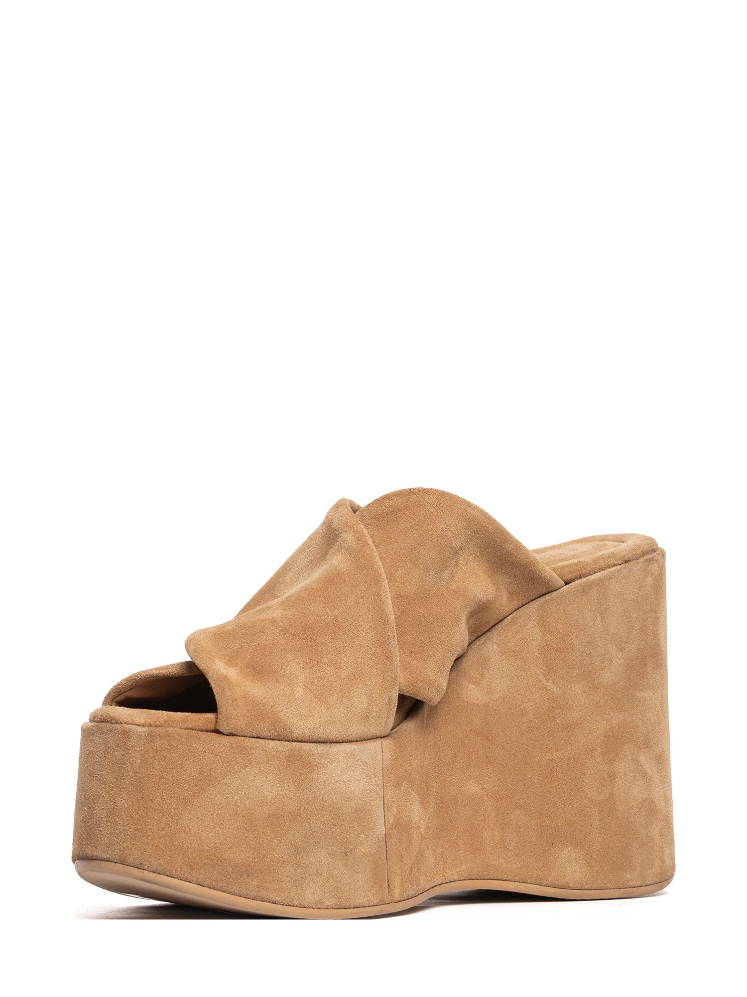 Suede leather wedges 2950