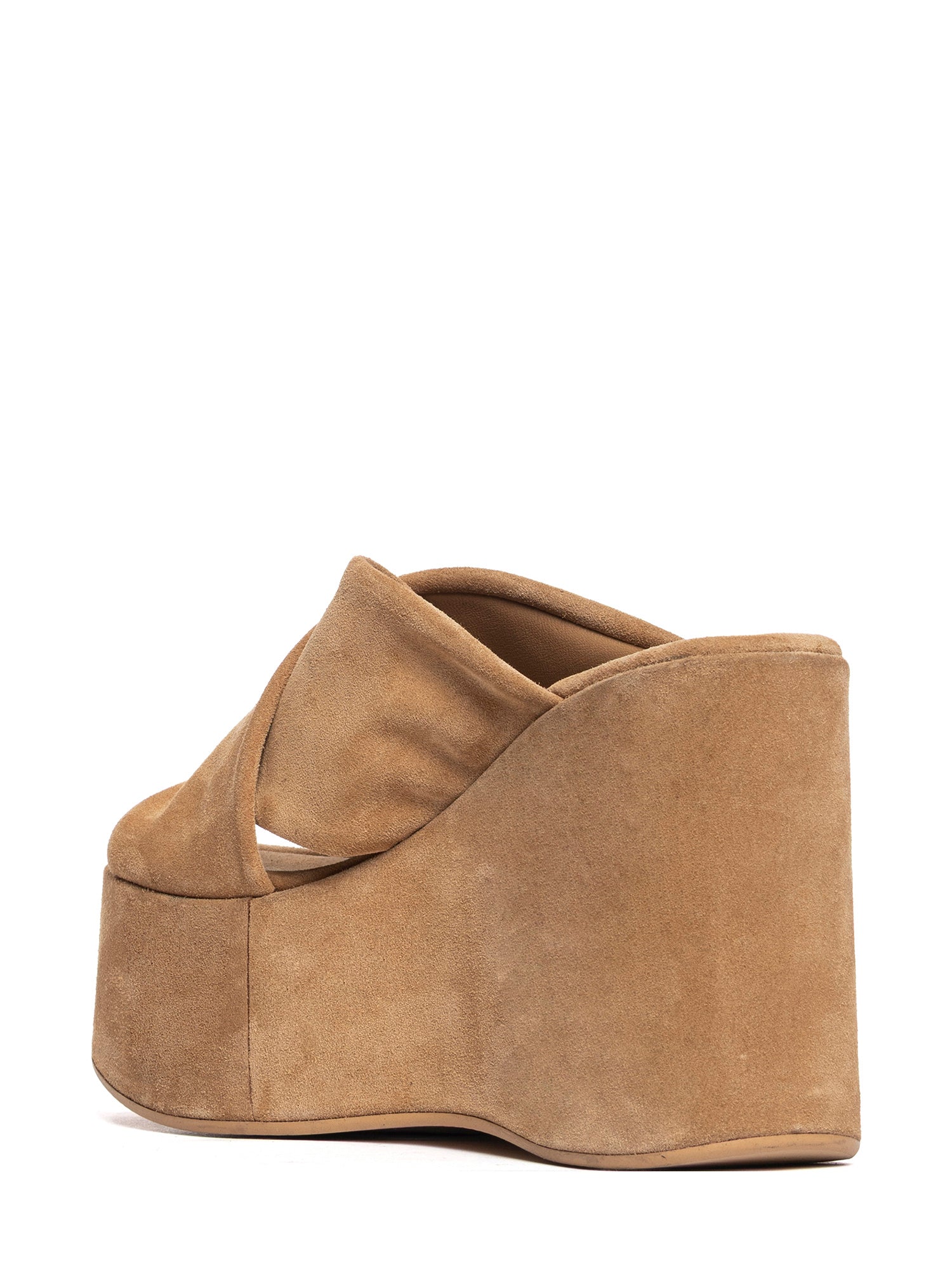 Suede leather wedges 2950