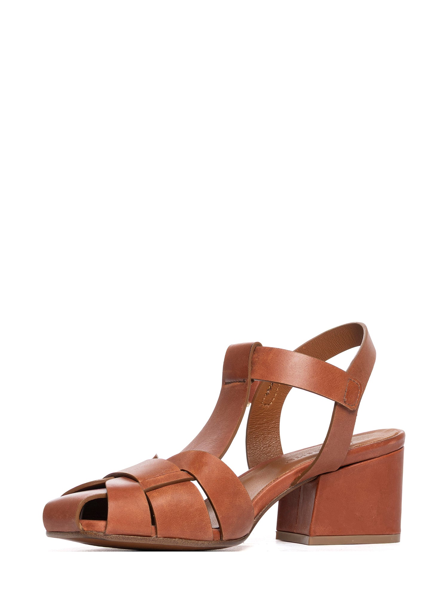 Mahogany calfskin sandals 2965