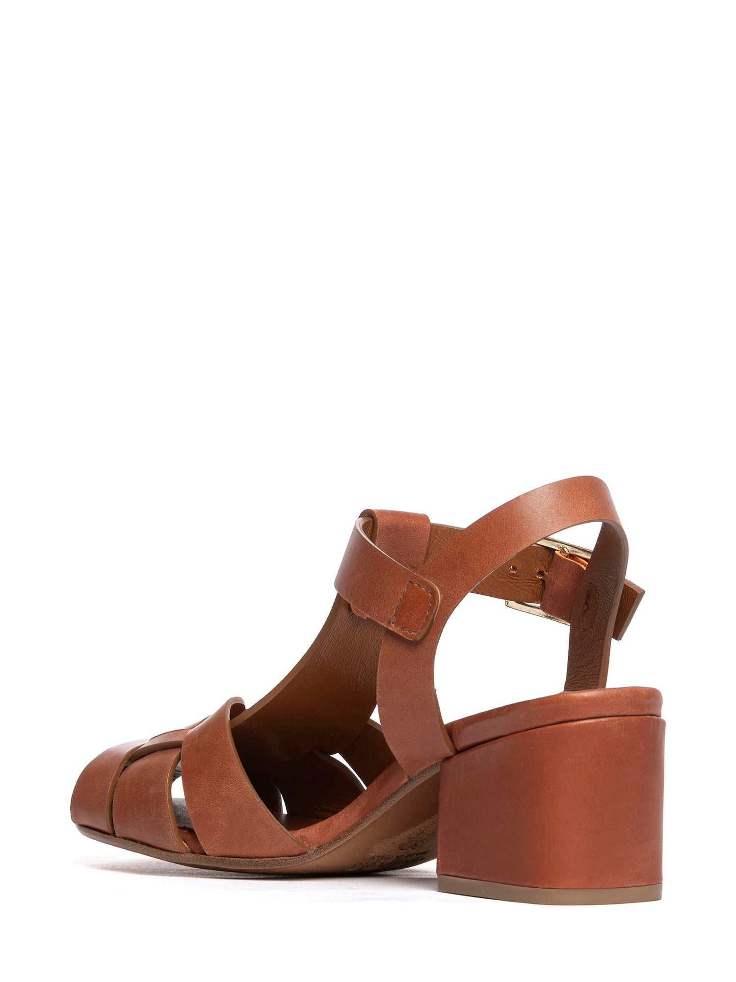 Mahogany calfskin sandals 2965