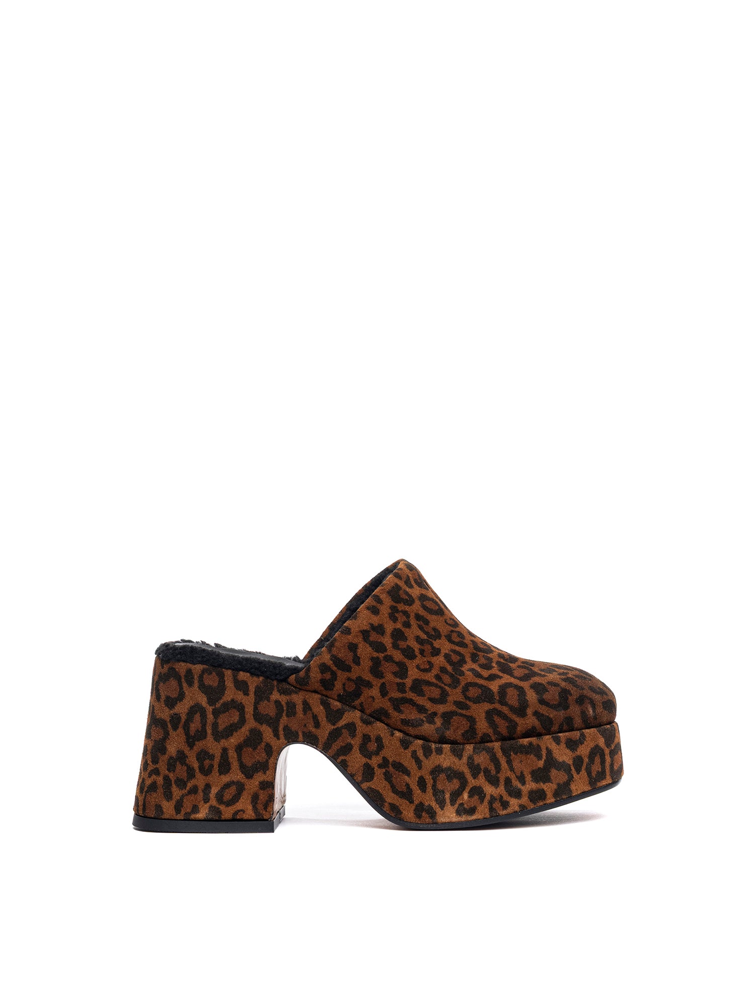 Zeppe in camoscio leopard 2334