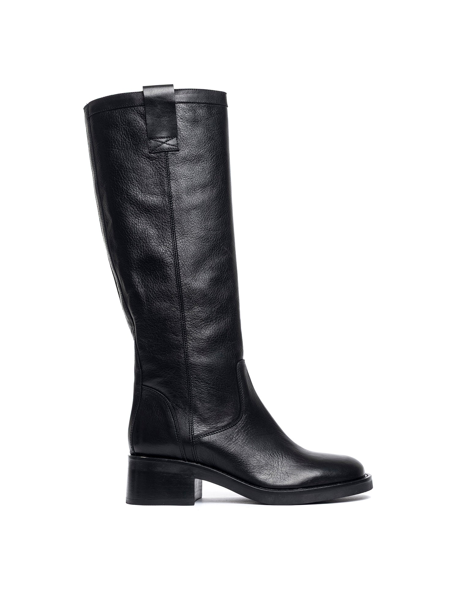 Stivali in vitello nero 2624
