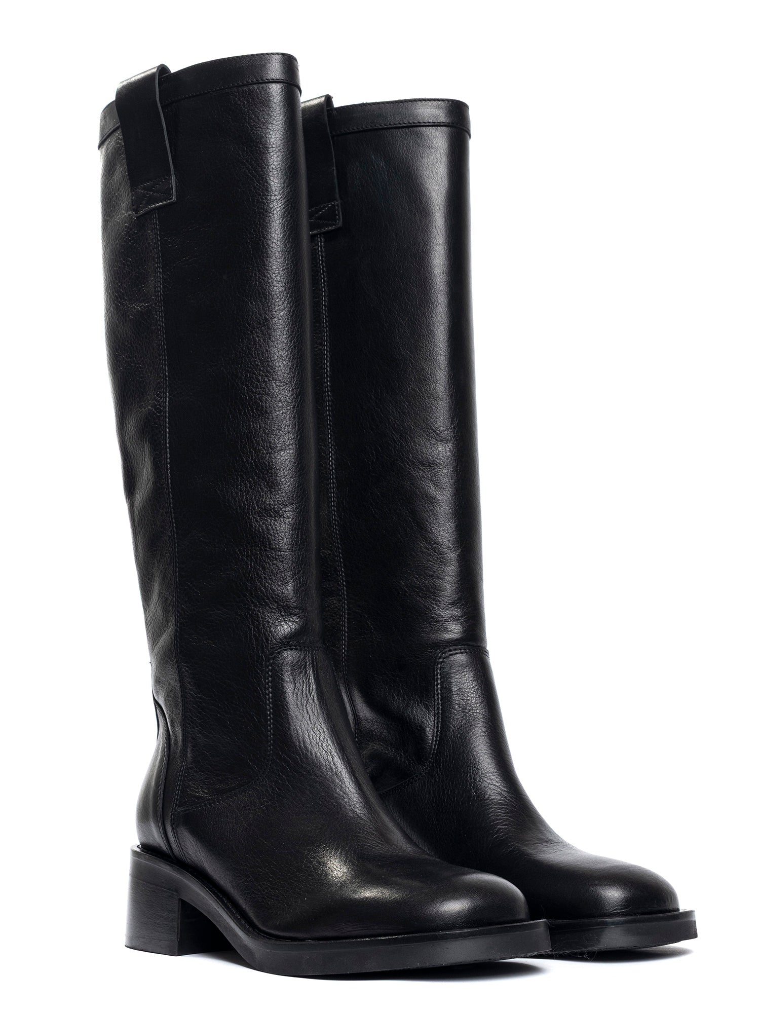 Stivali in vitello nero 2624