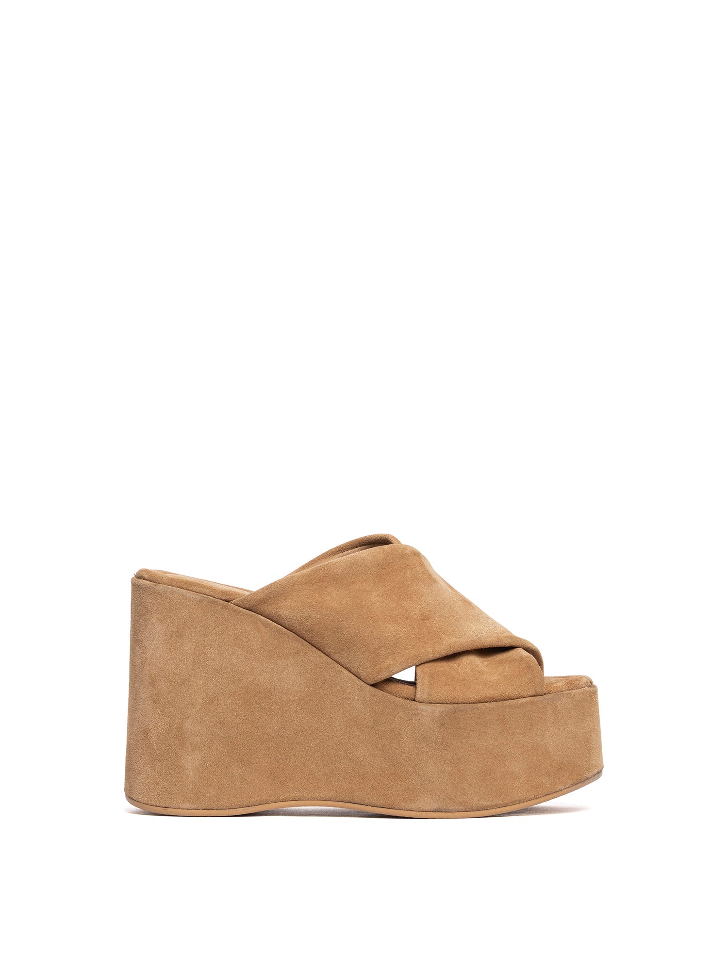 Zeppe in camoscio cuoio 2950