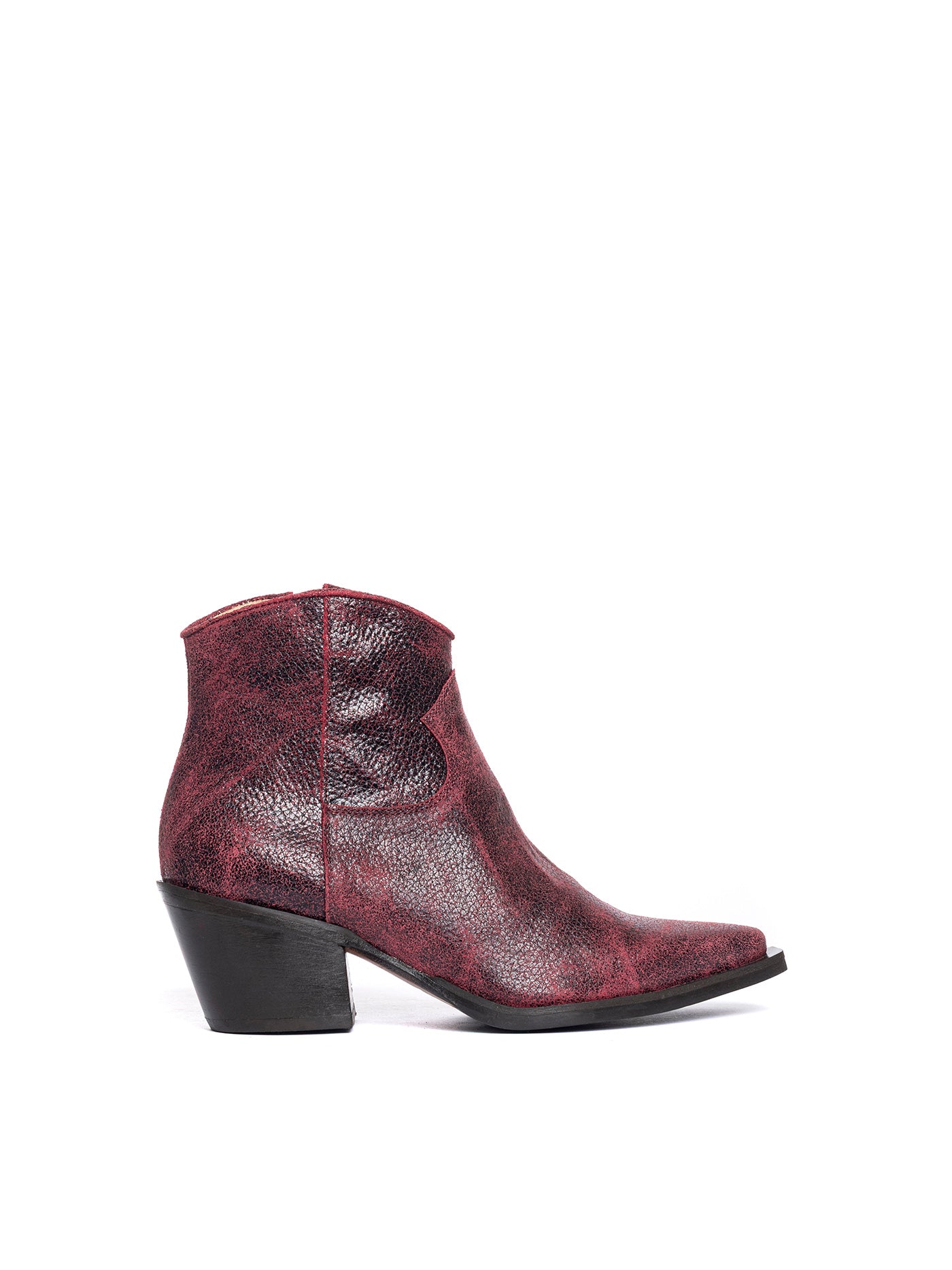 Tronchetti texani in vitello bottolato bordeaux 1520