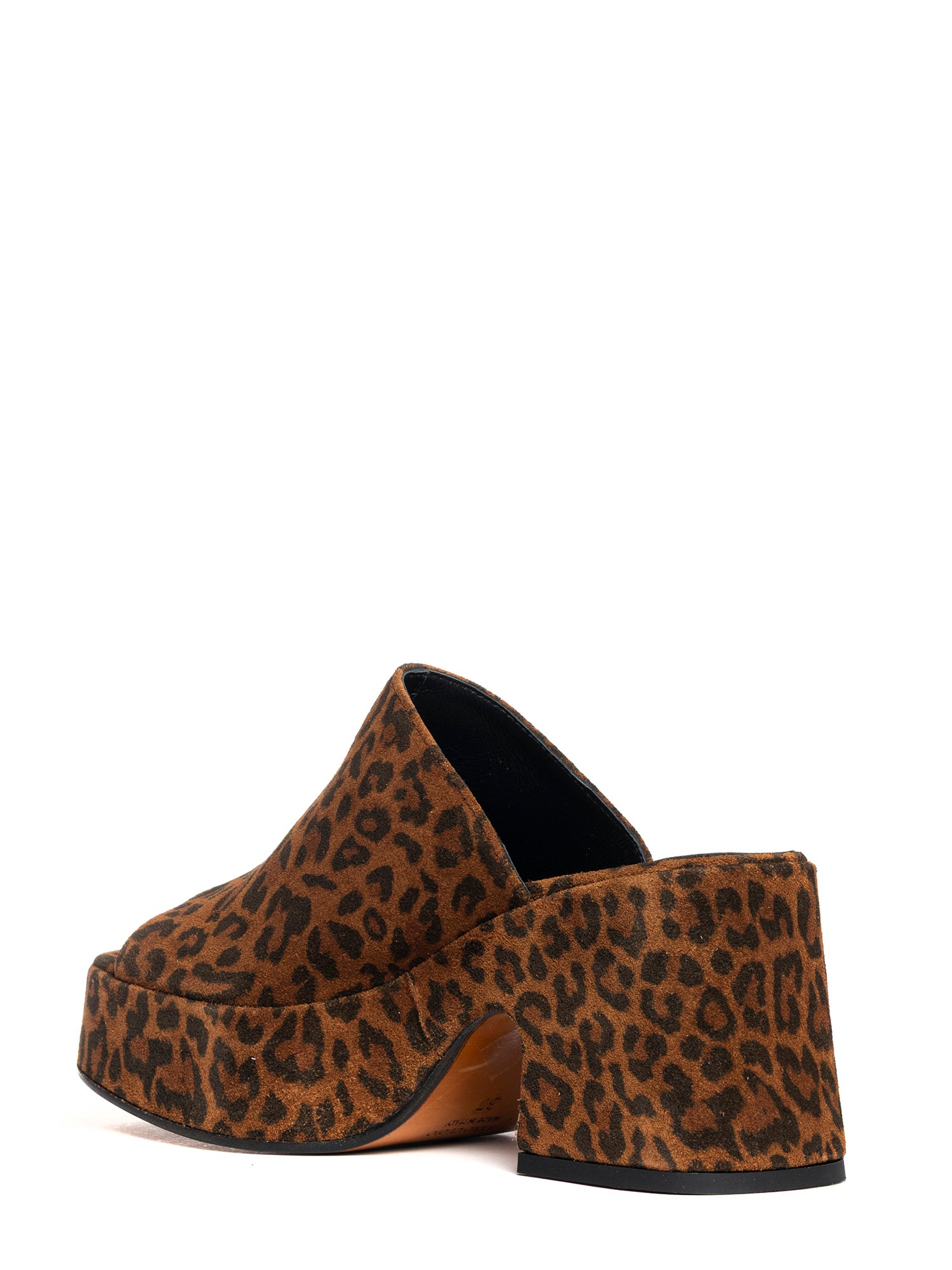 Zeppe in camoscio leopard 2471